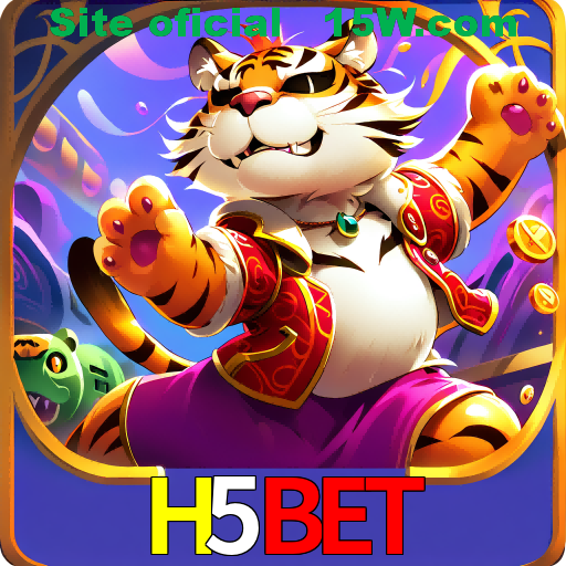 Imagem promocional da H5Bet mostrando a plataforma e suas vantagens